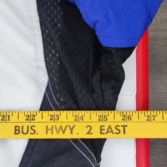 Nike Vintage training coat/ track jacket blue and white women's size L 12-14 - Picture 14 of 15